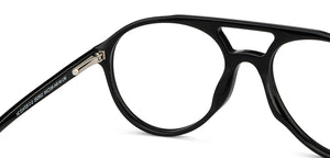 Black Aviator Full Rim Unisex Eyeglasses by Vincent Chase-152912