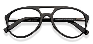 Black Aviator Full Rim Unisex Eyeglasses by Vincent Chase-152912