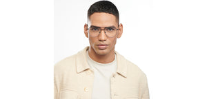 Black Aviator Full Rim Unisex Eyeglasses by Vincent Chase-205441