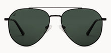 Load image into Gallery viewer, Black Aviator Full Rim Unisex Sunglasses by Vincent Chase Polarized-200375