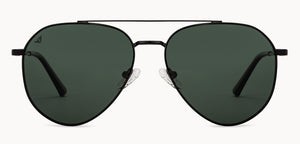 Black Aviator Full Rim Unisex Sunglasses by Vincent Chase Polarized-200375