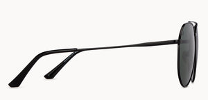 Black Aviator Full Rim Unisex Sunglasses by Vincent Chase Polarized-200375