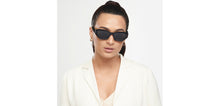 Load image into Gallery viewer, Black Cat Eye Full Rim Women Sunglasses by Vincent Chase Polarized-204213