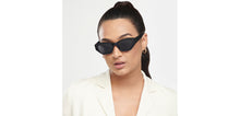 Load image into Gallery viewer, Black Cat Eye Full Rim Women Sunglasses by Vincent Chase Polarized-204213
