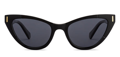 Black Cat Eye Full Rim Women Sunglasses by Vincent Chase Polarized-152341