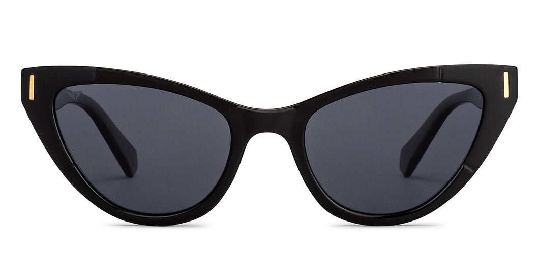 Black Cat Eye Full Rim Women Sunglasses by Vincent Chase Polarized-152341
