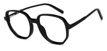 Load image into Gallery viewer, Black Geometric Full Rim Unisex Eyeglasses by Vincent Chase-152898