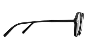 Black Geometric Full Rim Unisex Eyeglasses by Vincent Chase-152898
