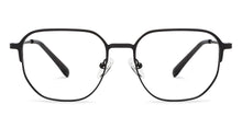 Load image into Gallery viewer, Black Geometric Full Rim Unisex Eyeglasses by Vincent Chase-207370