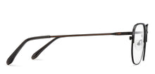 Load image into Gallery viewer, Black Geometric Full Rim Unisex Eyeglasses by Vincent Chase-207370