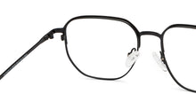 Load image into Gallery viewer, Black Geometric Full Rim Unisex Eyeglasses by Vincent Chase-207370