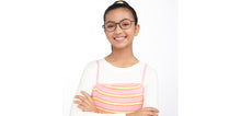 Load image into Gallery viewer, Black Oval Full Rim Kids Eyeglasses by Hooper-208939