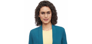 Black Rectangle Full Rim Unisex Eyeglasses by Vincent Chase-208195