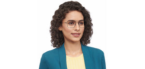 Black Rectangle Full Rim Unisex Eyeglasses by Vincent Chase-208195