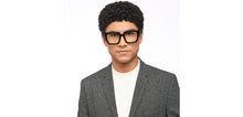 Load image into Gallery viewer, Black Square Full Rim Unisex Eyeglasses by John Jacobs-209077