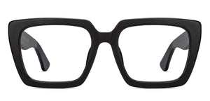 Black Square Full Rim Unisex Eyeglasses by John Jacobs-209077
