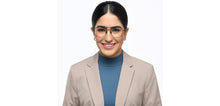 Load image into Gallery viewer, Black Aviator Full Rim Unisex Eyeglasses by John Jacobs-209676