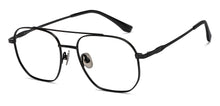 Load image into Gallery viewer, Black Aviator Full Rim Unisex Eyeglasses by John Jacobs-209676
