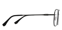 Load image into Gallery viewer, Black Aviator Full Rim Unisex Eyeglasses by John Jacobs-209676