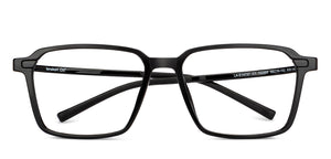 Black Rectangle Full Rim Unisex Eyeglasses by Lenskart Air-152988