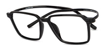 Load image into Gallery viewer, Black Rectangle Full Rim Unisex Eyeglasses by Lenskart Air-152988