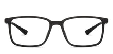 Load image into Gallery viewer, Black Rectangle Full Rim Unisex Eyeglasses by Lenskart Air-206013