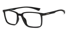 Load image into Gallery viewer, Black Rectangle Full Rim Unisex Eyeglasses by Lenskart Air-206013