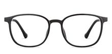 Load image into Gallery viewer, Black Rectangle Full Rim Unisex Eyeglasses by Lenskart Air-151940