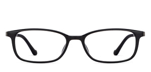 Black Rectangle Full Rim Unisex Eyeglasses by Lenskart Air-151942