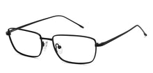 Load image into Gallery viewer, Black Rectangle Full Rim Unisex Eyeglasses by Lenskart Air-211606