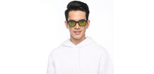 Load image into Gallery viewer, Black Rectangle Full Rim Unisex Eyeglasses by Lenskart Air-210153
