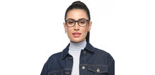 Load image into Gallery viewer, Black Rectangle Full Rim Unisex Eyeglasses by Lenskart Air-210153