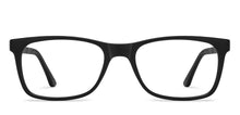 Load image into Gallery viewer, Black Rectangle Full Rim Unisex Eyeglasses by Lenskart Air-210153