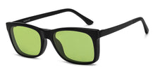 Load image into Gallery viewer, Black Rectangle Full Rim Unisex Eyeglasses by Lenskart Air-210153