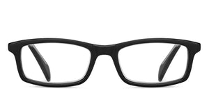Black Rectangle Full Rim Unisex Eyeglasses by Lenskart READERS-152619