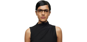Black Rectangle Full Rim Unisex Eyeglasses by Lenskart STUDIO-213161