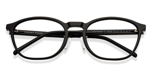 Black Rectangle Full Rim Men Eyeglasses by Vincent Chase-204325