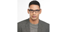 Load image into Gallery viewer, Black Rectangle Full Rim Unisex Eyeglasses by Vincent Chase Online-205237