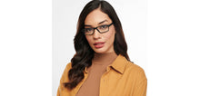 Load image into Gallery viewer, Black Rectangle Full Rim Unisex Eyeglasses by Vincent Chase Online-205237