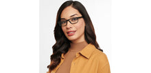 Load image into Gallery viewer, Black Rectangle Full Rim Unisex Eyeglasses by Vincent Chase Online-205237