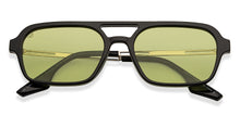 Load image into Gallery viewer, Black Rectangle Full Rim Unisex Sunglasses by Vincent Chase Polarized-204224