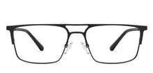 Load image into Gallery viewer, Black Rectangle Full Rim Unisex Eyeglasses by Vincent Chase-207363