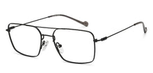 Load image into Gallery viewer, Black Rectangle Full Rim Unisex Eyeglasses by Vincent Chase-208195