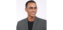 Load image into Gallery viewer, Black Rectangle Full Rim Unisex Eyeglasses by Vincent Chase-208197