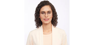 Black Rectangle Full Rim Unisex Eyeglasses by Vincent Chase-208197