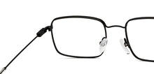 Load image into Gallery viewer, Black Rectangle Full Rim Unisex Eyeglasses by Vincent Chase-208197