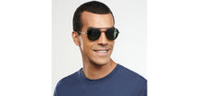 Load image into Gallery viewer, Black Round Full Rim Unisex Sunglasses by John Jacobs-152190