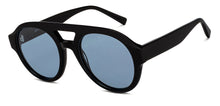 Load image into Gallery viewer, Black Round Full Rim Unisex Sunglasses by John Jacobs-201677