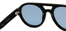 Load image into Gallery viewer, Black Round Full Rim Unisex Sunglasses by John Jacobs-201677