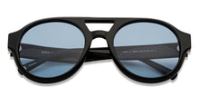Load image into Gallery viewer, Black Round Full Rim Unisex Sunglasses by John Jacobs-201677
